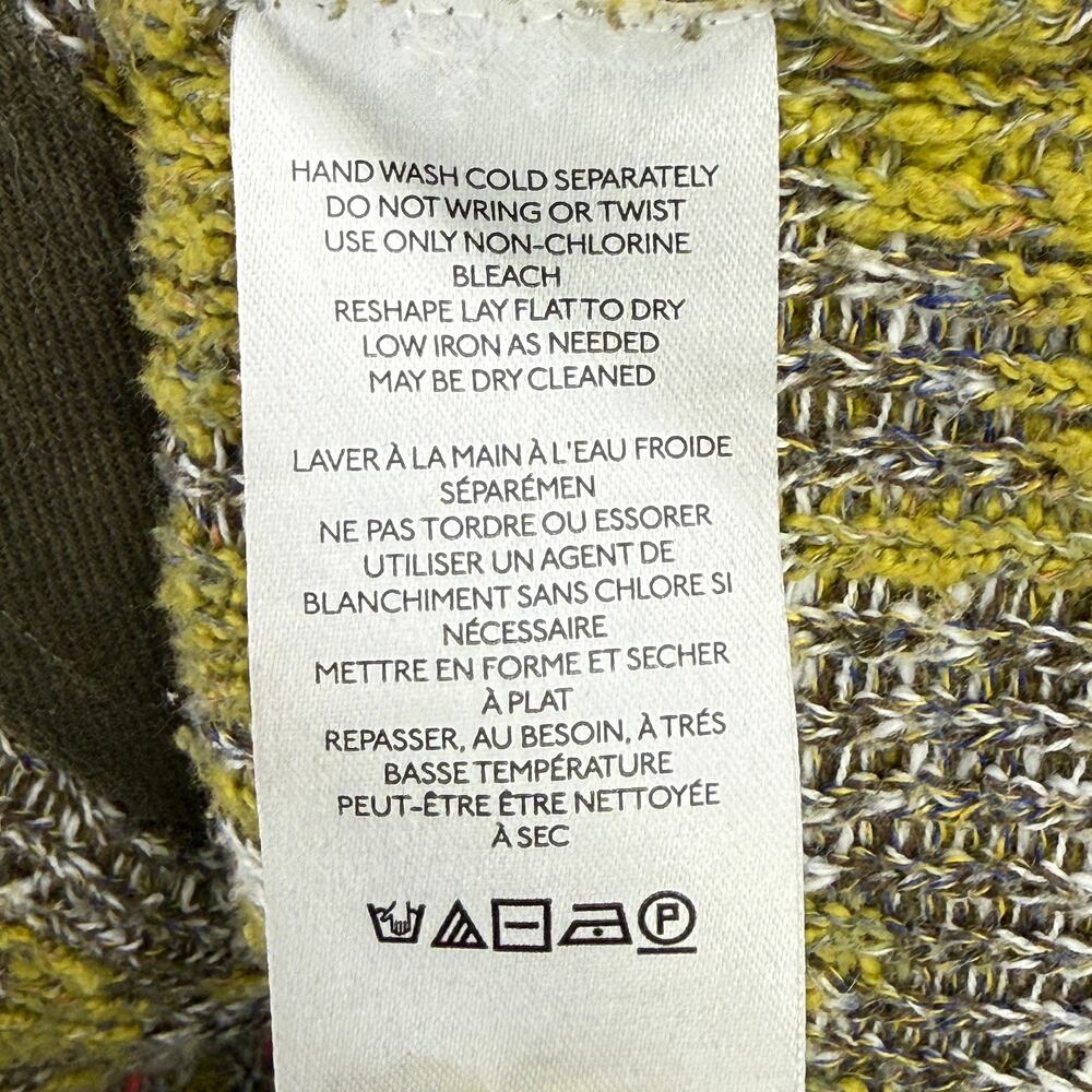 Pilcro Anthropologie Phoenix Knit Jacket Embroidered Sequin Bird Size Small - Picture 11 of 11
